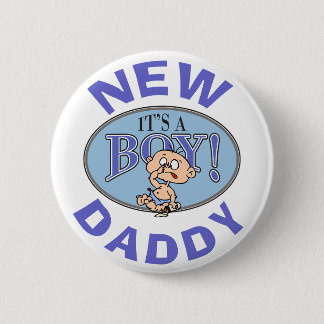 Baby-neuer Vati Button