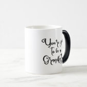 Baby New Großvater Papa Versteckte Nachricht Überr Verwandlungstasse (VorderseiteRechts)