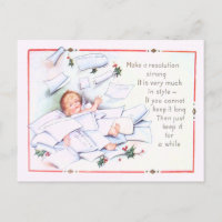 Baby New Year Holly Angel Cherub