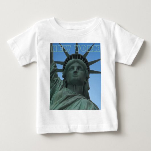 Baby New York Shirt NYC Statue of Liberty Souvenir (Vorderseite)