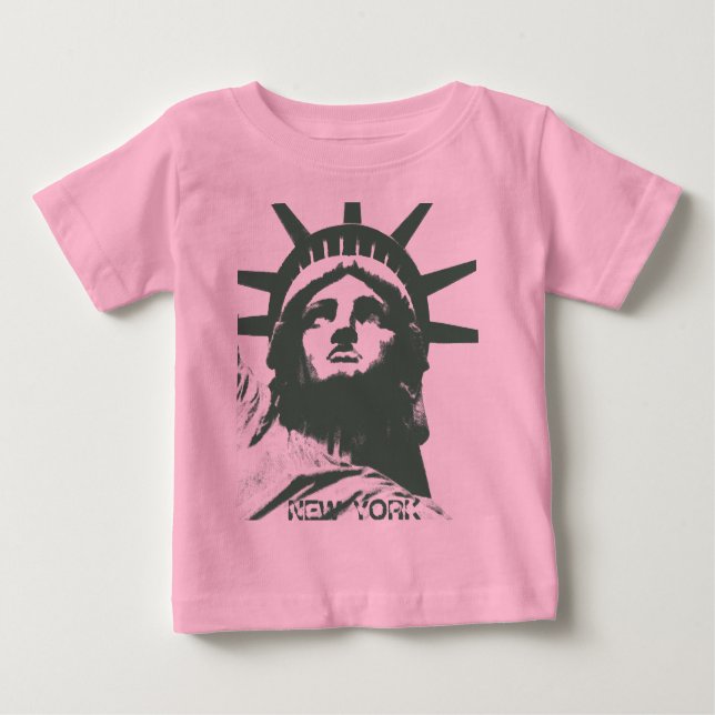 Baby New York Shirt Statue of Liberty Shirt (Vorderseite)