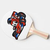 Baby Nice car Cartoon - Wählen Sie die Hintergrund Tischtennis Schläger (Seitenansicht)