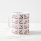 Baby niedlich Narwhal Ozeanseashells Kaffeetasse (Vorderseite Links)