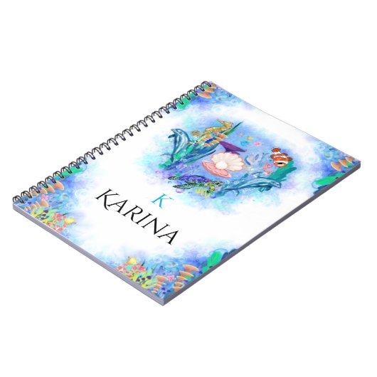 Baby "niedlich Ocean Sea Animals" Notizblock (Linke Seite)