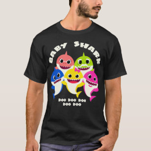 Baby Niedlich Shark Geschenke für die ganze Famili T-Shirt