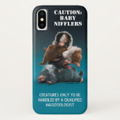 Baby NIFFLER™ Pile Case-Mate iPhone Hülle (Rückseite)