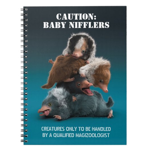 Baby NIFFLER™ Pile Notizblock (Vorderseite)