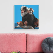 Baby Nifflers findet den Preis Leinwanddruck (Insitu (Wohnzimmer))