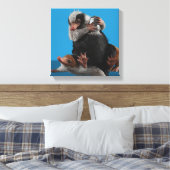 Baby Nifflers findet den Preis Leinwanddruck (Insitu (Schlafzimmer))