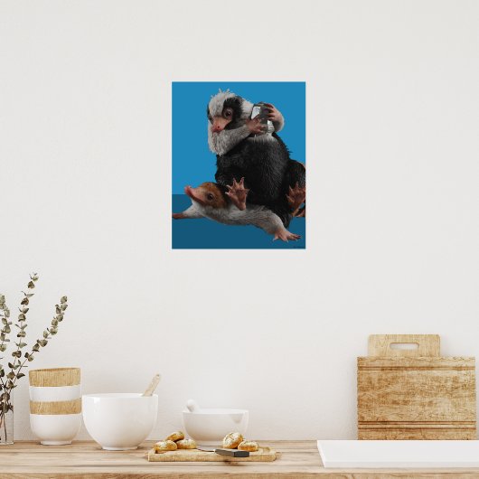 Baby Nifflers findet den Preis Poster (Küche)