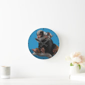 Baby Nifflers findet den Preis Runde Wanduhr (Zuhause)