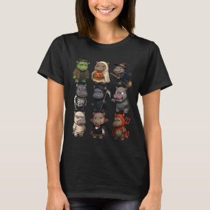 Baby-Nilpferd-Geist-Zombie-Hexe-Halloween-Kostüm K T-Shirt