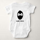 Baby Ninja Bodysuit Strampler (Rückseite)