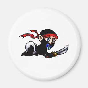 Baby Ninja Säugling Ninjutsu Magnet