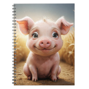 Baby-Nutztier: Das kleine Schwein Notizblock