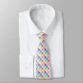 Baby Oaster Chic Multicolred Square Design Krawatt Krawatte (Gebunden)