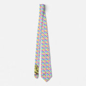Baby Oaster Chic Multicolred Square Design Krawatt Krawatte (Rückseite)