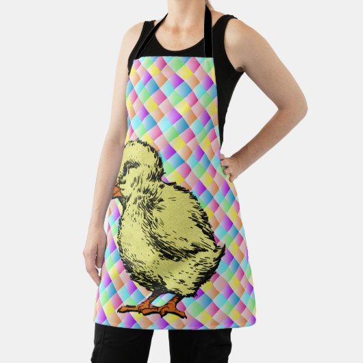 Baby Oaster Chic Multicolred Square Design Schürze (InSitu)