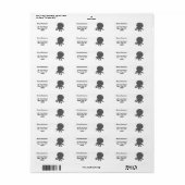 Baby Octopus Alte Papierdrucke kundenspezifisch (Vorne)