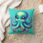 "Baby Octopus Ocean Fun" Kissen (Decke)