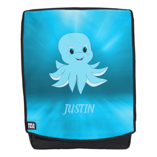 Baby Octopus Rucksack (Vorderseite)
