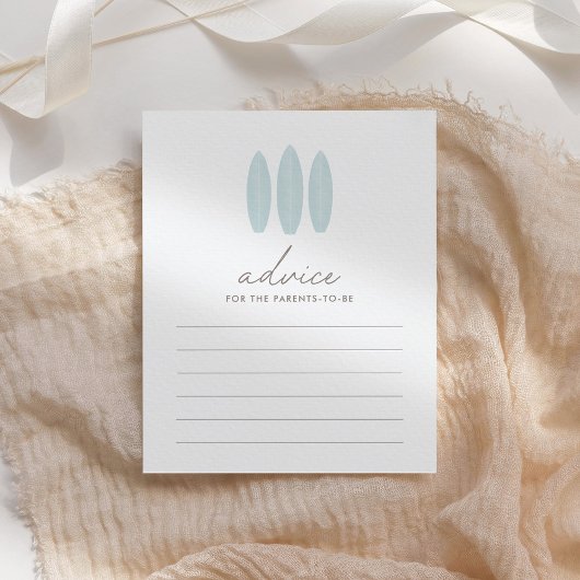 Baby on Board Advice Baby Showspiel