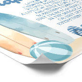 Baby On Board Baby Showdusche Spät Night Diapers G Poster (Ecke)