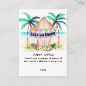 Baby on Board Diaper Raffle Begleitkarte (Vorderseite)