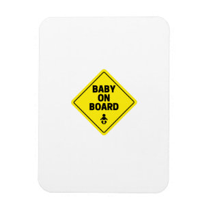 Baby on board magnet