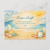 Baby On Board Surf Diapper Raffle Begleitkarte (Vorderseite)