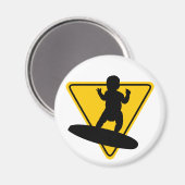 Baby on (Surf) Board Magnet (Vorderseite/Rückseite)