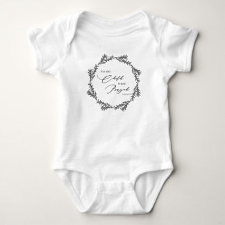 Baby One-Piece - für dieses Kind habe ich Verse ge Strampler