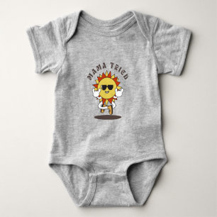 Baby one piece "mama versucht" strampler