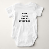baby onesie / ロンパース strampler (Rückseite)