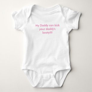 Baby Onsie - mein Vati kann den Hintern Ihres Strampler