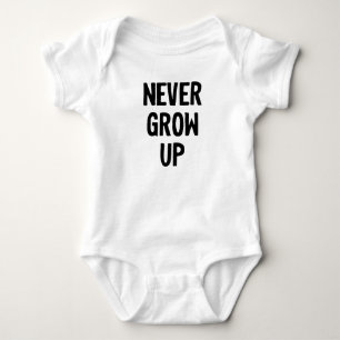 Baby Onsie wachsen nie auf Strampler