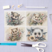 Baby Opossum Seidenpapier (Handwerk)