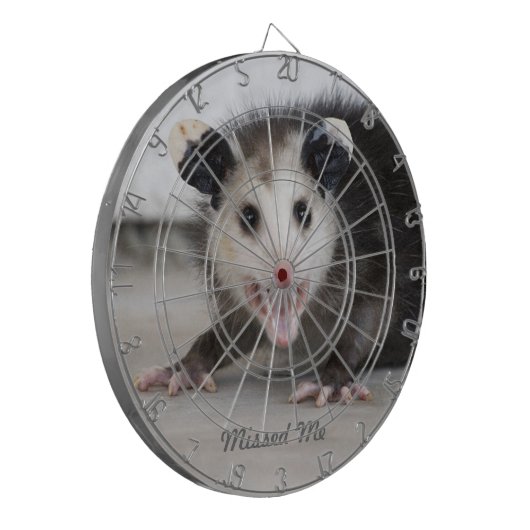 Baby-Opossumdartboard-Dartscheibe Dartscheibe (Vorderseite Links)