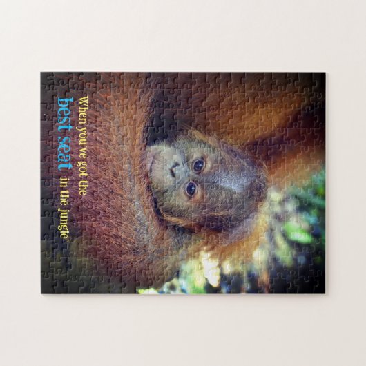 Baby Orangutan Puzzle (Horizontal)