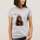 Baby Orangutan T-Shirt (Vorderseite)