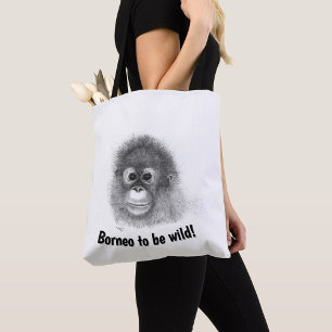 Baby Orangutan Tote Bag Tasche