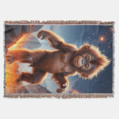 Baby Orangutan und Vulkan Decke (Vorderseite)