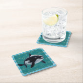 Baby Orca Paper Coasters Untersetzer (Vor Ort)