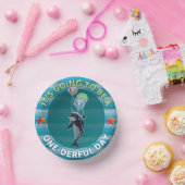 Baby-Orca-Papiertablett Pappteller (Party)