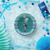 Baby-Orca-Papiertablett Pappteller (Party)