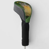 Baby Oriole Fledgling Bird Personalisiert Golf Headcover (angewinkelt)