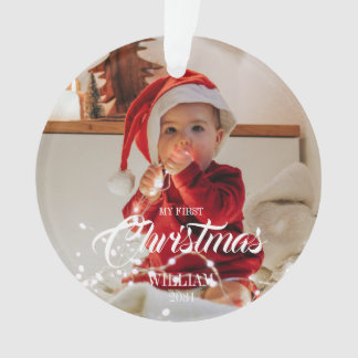 Baby Ornament - Mein erstes Weihnachtsfest