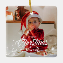 Baby Ornament - Mein erstes Weihnachtsfest