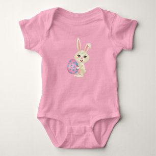 Baby Ostersonne mit Ei Strampler