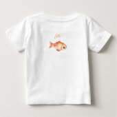Baby Otter Gender Neutral Baby T-shirt (Rückseite)